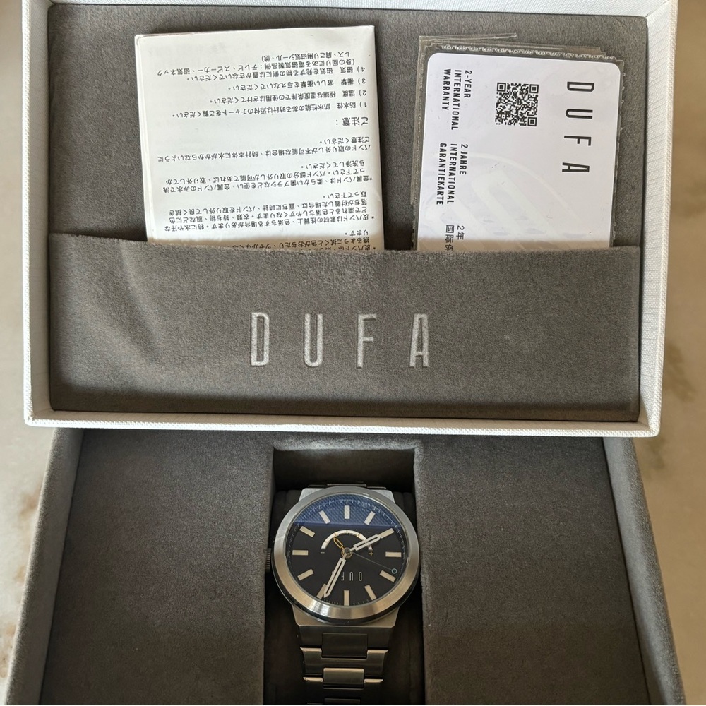 NEW - Dufa Gunter Automatic Black (DF-9039-44).